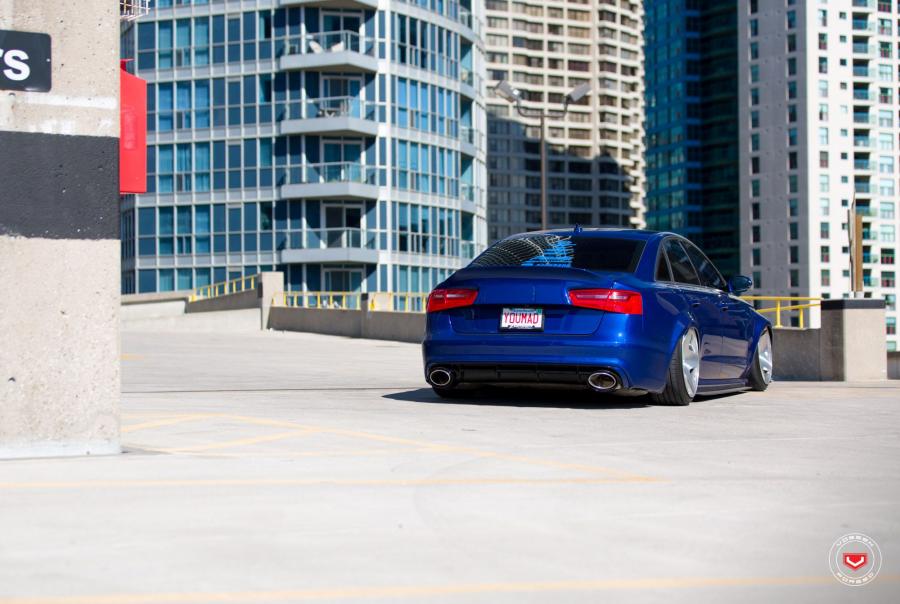  Audi A6 Sedan on Vossen Wheels (VPS-318) (4G, C7) 2016 года  (фото 44 из 59)